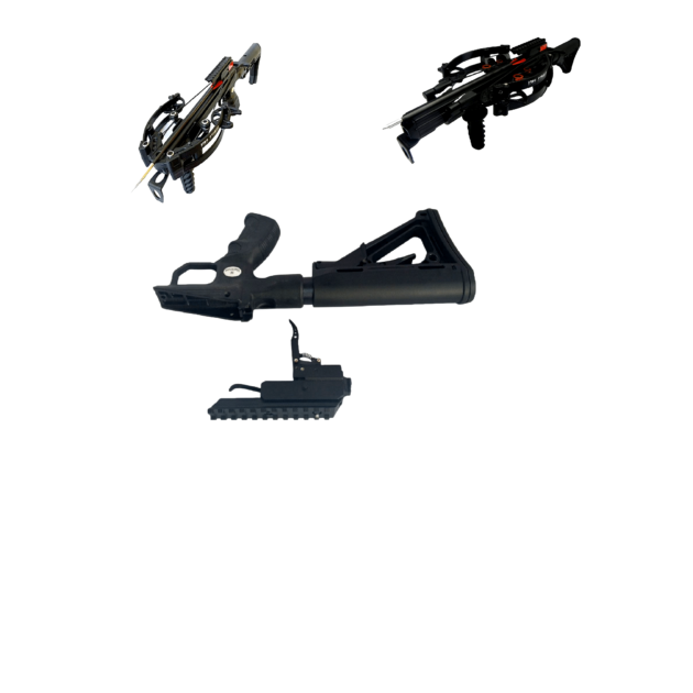 Buttstock Upgrade with Trigger Assembly for 125lbs. and 150 lbs. Mini Striker Pistol Crossbows