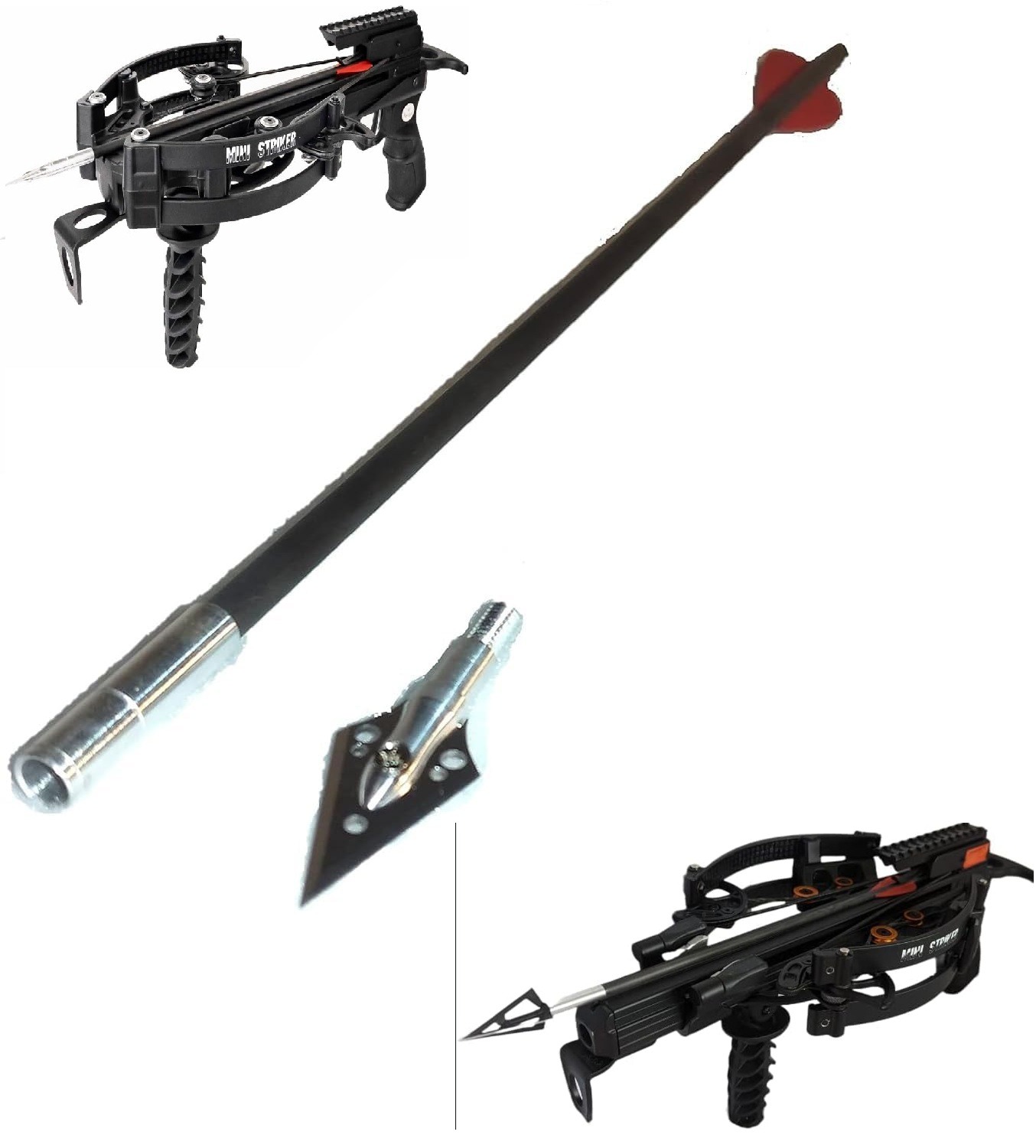 Mini striker hunting bolts