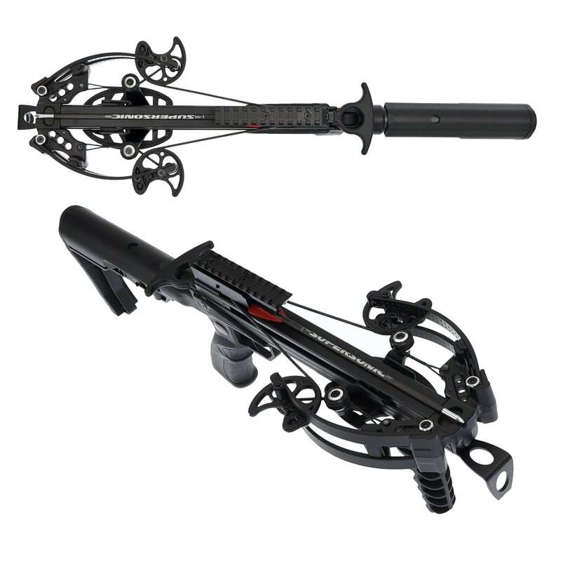 Buttstock Upgrade with Trigger Assembly for 125lbs. and 150 lbs. Mini Striker Pistol Crossbows - Image 5