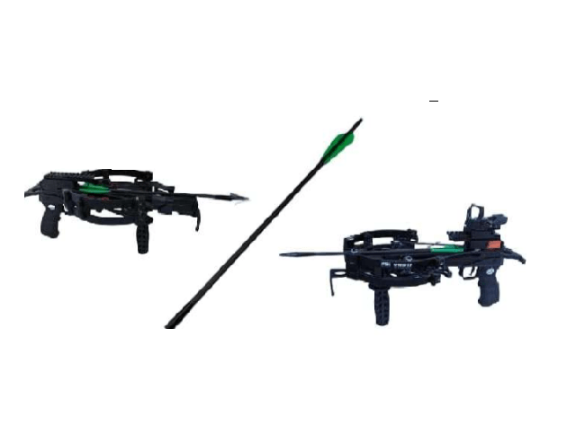 14 inch  Carbon Hunting Bolts for Mini Striker Crossbows (pack of 4)