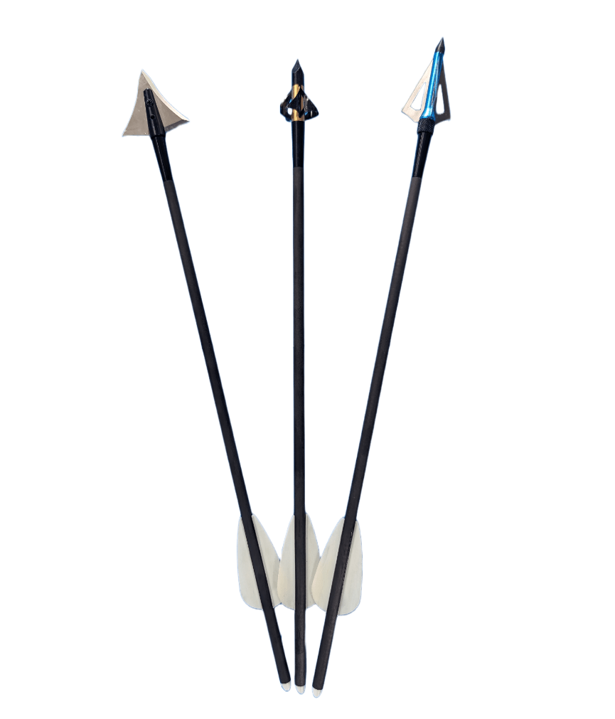 6mm OD Carbon Hunting Bolts for the Mini Striker Pistol Crossbow 11 inch shaft (pack of 5) - Image 6