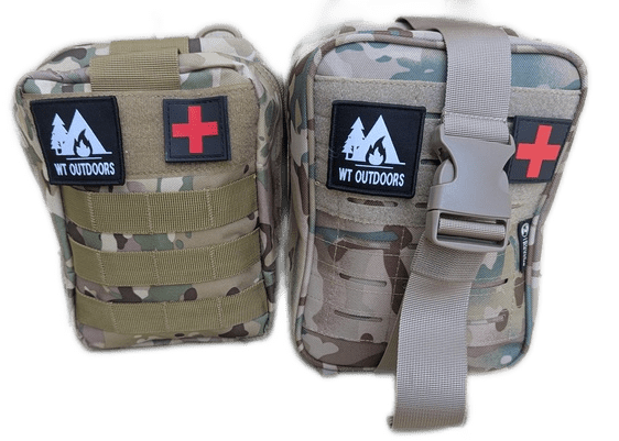 Hunting and fishing first aid kit