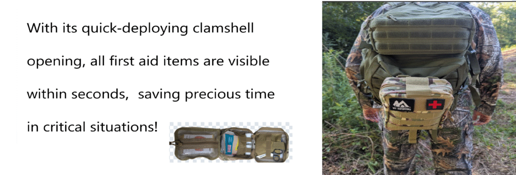 First aid kit hunting and fishing Small