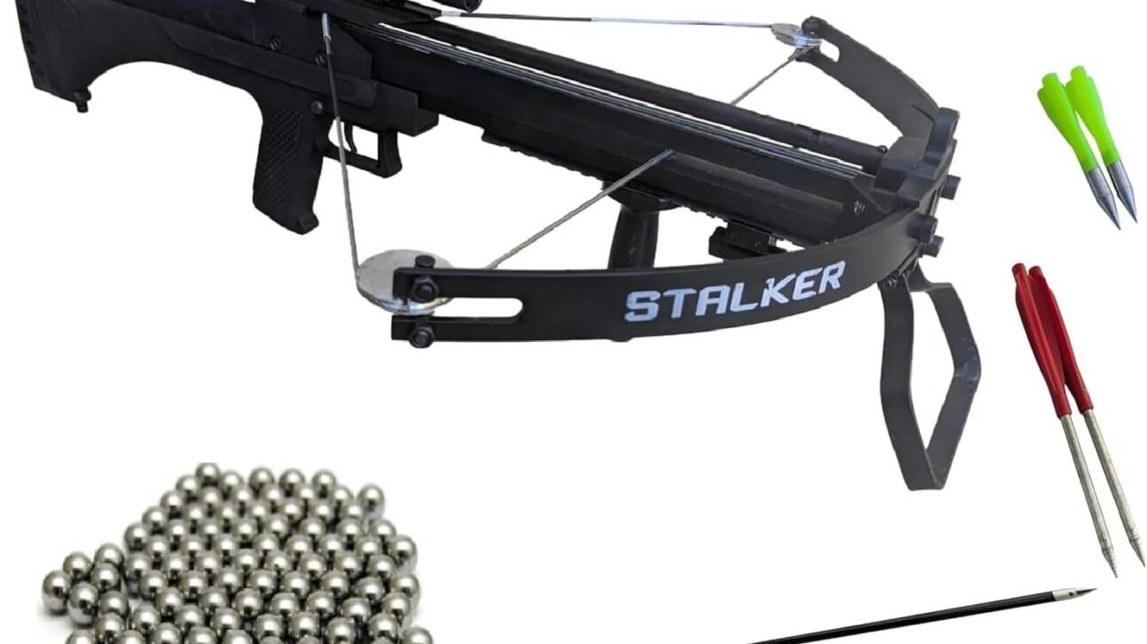 steel ball crossbow