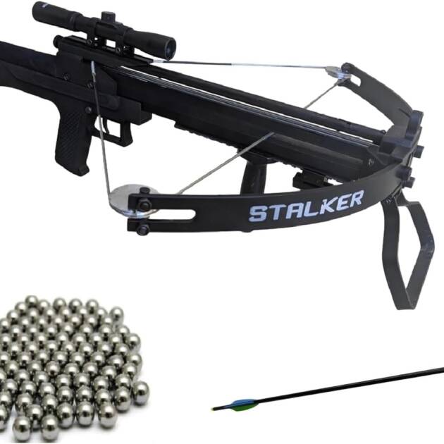 steel ball crossbow